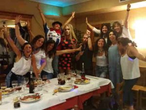 cena espectáculo vitoria despedidas